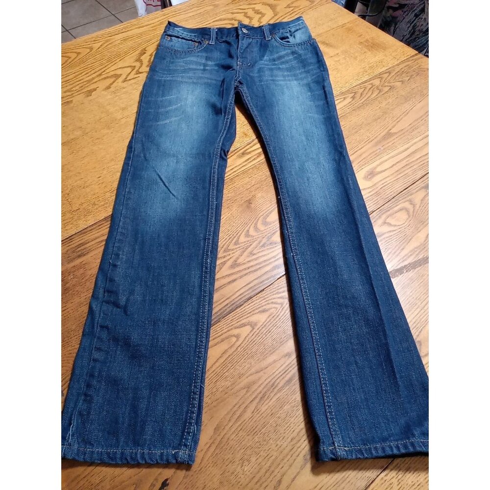 LEVI STRAUSS 511 Jeans Womens 14  27 X 27 BLUE Preowned Used SLIM